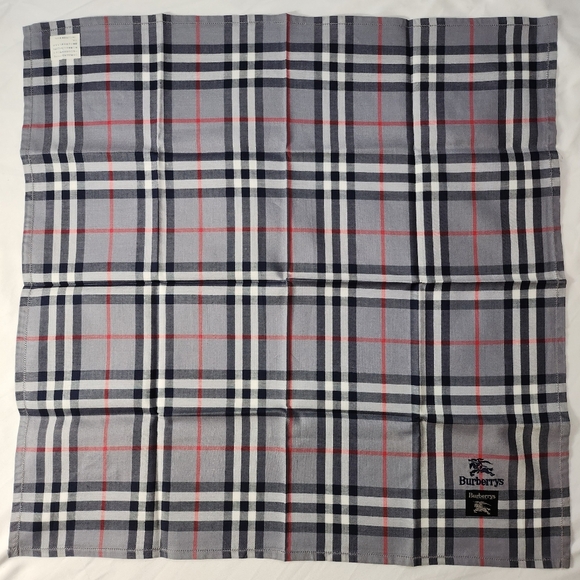 ❤️ Burberry Handkerchief Cotton Brandnew Authentic #07 - Picture 8 of 8